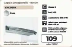 Elettrosintesi Cappa sottopensile inox offerta