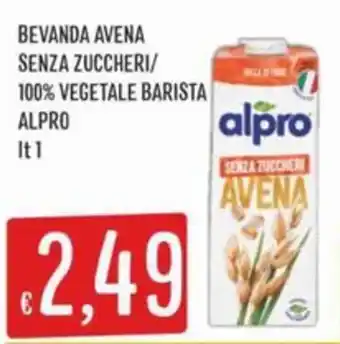 Bevanda avena senza zuccheri alpro