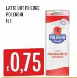 IperSisa Latte UHT PS Edge Polenghi offerta
