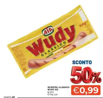 Wurstel classico Wudy Aia