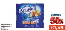 Maxisconto Bastoncini di mare Coraya offerta