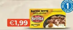 Maxisconto Bacon fette Beretta offerta