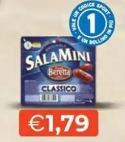 Maxisconto Salamini Beretta classico offerta
