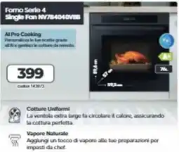 Elettrosintesi Forno Serie 4 Single Fan offerta
