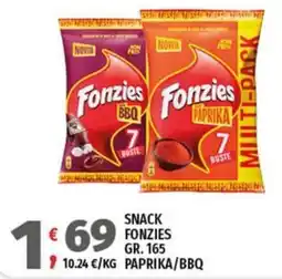 Vivo Supermercati Fonzies Paprika/BBQ offerta