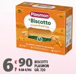 Vivo Supermercati Biscotti Plasmon offerta