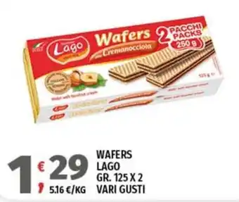 Wafers Lago