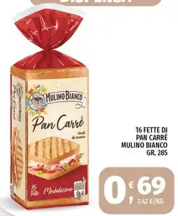 Vivo Supermercati Pan Carrè Mulino Bianco offerta