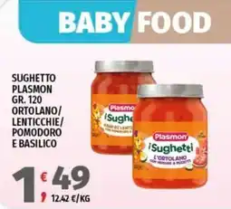 Vivo Supermercati Sughetto Plasmon offerta