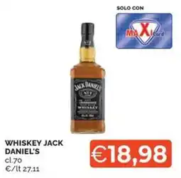 Maxisconto Whiskey Jack Daniel's offerta