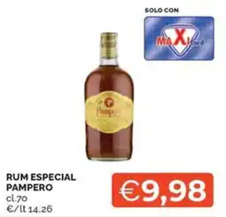 Maxisconto Rum Especial Pampero offerta