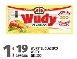 Vivo Supermercati WursteL Classico Wudy offerta