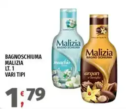 Vivo Supermercati Malizia bagno schiuma offerta