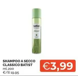 Maxisconto Shampoo a secco classico batist offerta