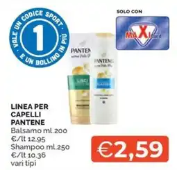 Maxisconto Linea per capelli Pantene offerta