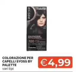 Maxisconto Colorazione per capelli Syoss by Palette offerta