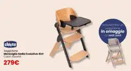Paniate Chicco Seggiolone Meraviglia Sedia Evolutiva 4in1 offerta
