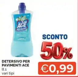 Maxisconto Detersivo per pavimenti Ace offerta