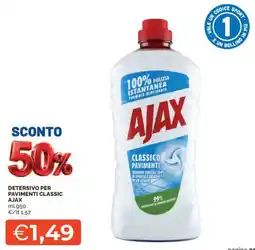 Maxisconto Detersivo per pavimenti classic Ajax offerta