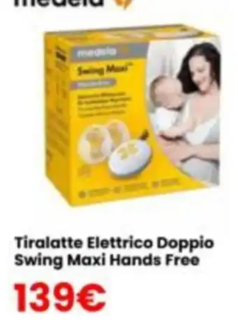 Tiralatte Elettrico Doppio Swing Maxi Hands Free