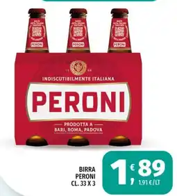 Vivo Supermercati Birra Peroni offerta
