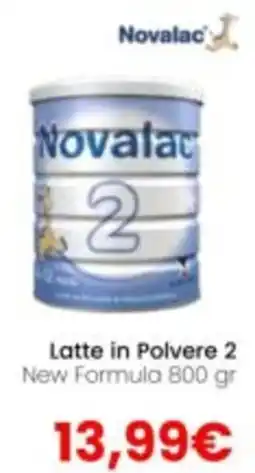 Paniate Novalac Latte in Polvere 2 offerta