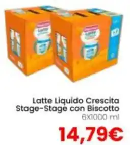 Paniate Latte Liquido Crescita Stage-Stage con Biscotto offerta