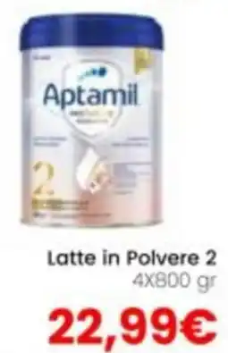 Paniate Aptamil Latte in Polvere 2 offerta