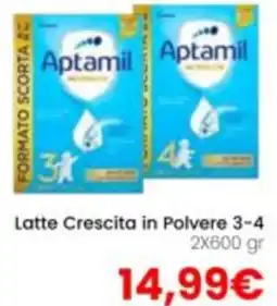 Paniate Latte Crescita in Polvere Aptamil offerta