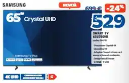 Elettrosintesi Samsung 65" Crystal UHD offerta