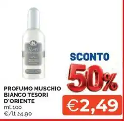 Maxisconto Profumo muschio bianco tesori d'oriente offerta
