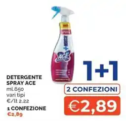 Maxisconto Detergente spray Ace offerta