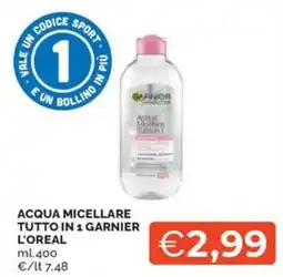 Maxisconto Acqua micellare tutto in 1 Garnier offerta
