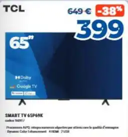 Elettrosintesi TCL SMART TV 65P69K offerta