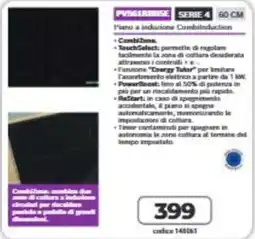Elettrosintesi Piano a induzione Combinduction offerta