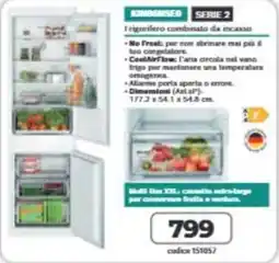 Elettrosintesi Frigorifero combinato da incasso Serie 2 offerta