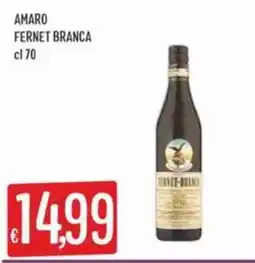 IperSisa Amaro Fernet Branca offerta