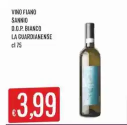 IperSisa Vino Fiano Sannio D.O.P. Bianco La Guardianense offerta