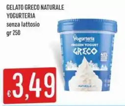 IperSisa Gelato greco naturale Yogurteria offerta