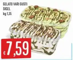 IperSisa Gelato vari gusti Sigel offerta