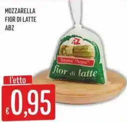 IperSisa Mozzarella fior di latte ABZ offerta