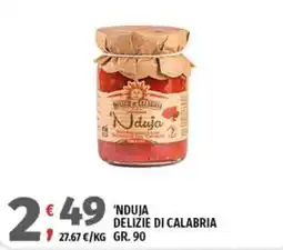 Vivo Supermercati ’Nduja Delizie di Calabria offerta