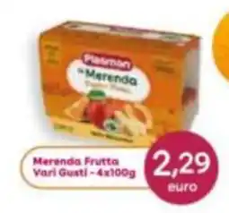 Paniate Plasmon Merenda Frutta offerta