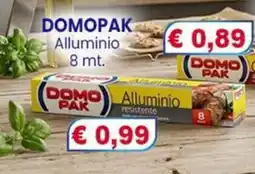 Punto Shopping Megastore Domopak alluminio offerta