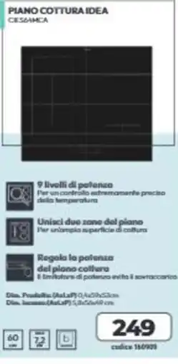 Elettrosintesi Piano cottura Idea Cesamica offerta