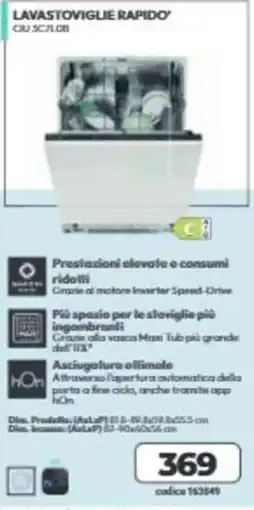 Elettrosintesi Lavastoviglie Rapido' offerta