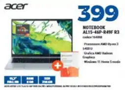 Elettrosintesi Acer Notebook AL15-46P-R49F R3 offerta