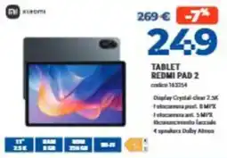 Elettrosintesi Xiaomi Redmi Pad 2 offerta