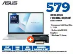 Elettrosintesi Asus notebook offerta