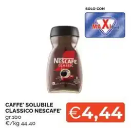Maxisconto Caffè solubile classico Nescafe offerta